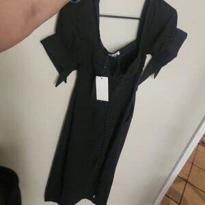 Womens black fashionunion dress size 4 new with tags